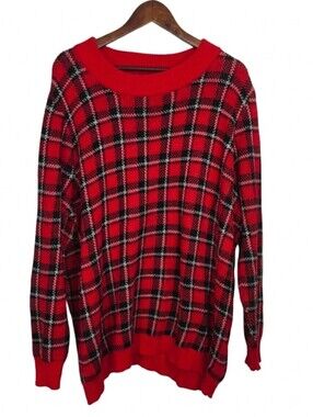 Woman Within paid print sweater